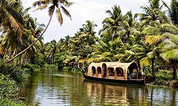 Kerala, Alleppey, backwaters