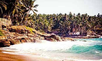 Kerala, Kovalam, beach